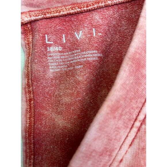 Lane Bryant Livi Red Dye Sleeveless Jumpsuit Cotton/Poly NWT - Picture 14 of 15